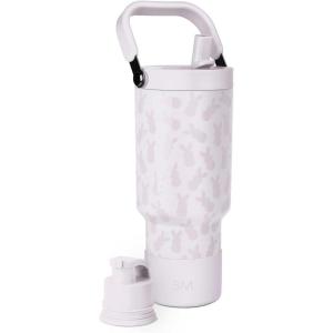 image:imageSimple Modern Trek Pivot  40oz Flip Straw Tumbler with Handle  Water Bottle amp Boot  Interchangeable Straw amp Chug Lids  Insulated Stainless Steel Jug  Gym Sports Outdoors  Sea Glass SagePattern Easter Bunnies