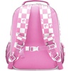 image:imageSimple Modern Large Minecraft Kids Backpack for School Girls and Boys  Elementary Backpack for Teen  Fletcher Collection  Kids  16 tall  Minecraft MashupBarbie Checkmate