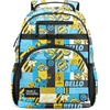 image:imageSimple Modern Large Minecraft Kids Backpack for School Girls and Boys  Elementary Backpack for Teen  Fletcher Collection  Kids  16 tall  Minecraft MashupMinions Bello
