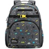 image:imageSimple Modern Large Minecraft Kids Backpack for School Girls and Boys  Elementary Backpack for Teen  Fletcher Collection  Kids  16 tall  Minecraft MashupDc Batman Pow