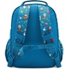 image:imageSimple Modern Large Minecraft Kids Backpack for School Girls and Boys  Elementary Backpack for Teen  Fletcher Collection  Kids  16 tall  Minecraft MashupDisney Pixar Mashup on Blue