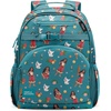 image:imageSimple Modern Large Minecraft Kids Backpack for School Girls and Boys  Elementary Backpack for Teen  Fletcher Collection  Kids  16 tall  Minecraft MashupDisney Moana Oceana