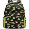 image:imageSimple Modern Large Minecraft Kids Backpack for School Girls and Boys  Elementary Backpack for Teen  Fletcher Collection  Kids  16 tall  Minecraft MashupTmnt Turtles Unite