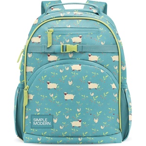 image:imageSimple Modern Large Minecraft Kids Backpack for School Girls and Boys  Elementary Backpack for Teen  Fletcher Collection  Kids  16 tall  Minecraft MashupSheeps  Strawberries