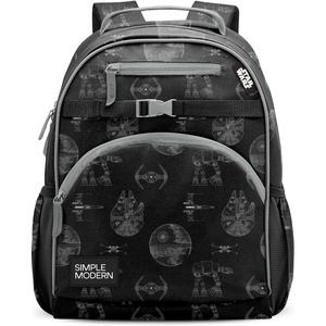 image:imageSimple Modern Large Minecraft Kids Backpack for School Girls and Boys  Elementary Backpack for Teen  Fletcher Collection  Kids  16 tall  Minecraft MashupStar Wars Vehicle Schematics