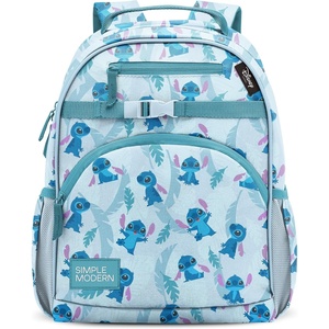 image:imageSimple Modern Large Minecraft Kids Backpack for School Girls and Boys  Elementary Backpack for Teen  Fletcher Collection  Kids  16 tall  Minecraft MashupDisney Tropical Stitch