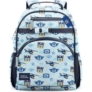 image:imageSimple Modern Large Minecraft Kids Backpack for School Girls and Boys  Elementary Backpack for Teen  Fletcher Collection  Kids  16 tall  Minecraft MashupPaw Patrol Helicopter Chase