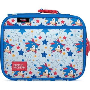 image:imageSimple Modern Minecraft Kids Lunch Box for School  Reusable Insulated Lunch Bag for Toddler Girl and Boy  Exterior amp Interior Pockets  Hadley Collection  Minecraft MashupSonic Stars