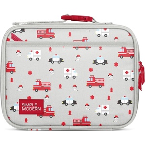 image:imageSimple Modern Minecraft Kids Lunch Box for School  Reusable Insulated Lunch Bag for Toddler Girl and Boy  Exterior amp Interior Pockets  Hadley Collection  Minecraft MashupFirst Responders