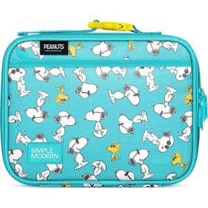 image:imageSimple Modern Minecraft Kids Lunch Box for School  Reusable Insulated Lunch Bag for Toddler Girl and Boy  Exterior amp Interior Pockets  Hadley Collection  Minecraft MashupPeanuts Snoopy  Woodstock