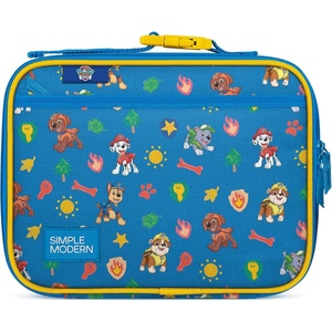 image:imageSimple Modern Minecraft Kids Lunch Box for School  Reusable Insulated Lunch Bag for Toddler Girl and Boy  Exterior amp Interior Pockets  Hadley Collection  Minecraft MashupPaw Patrol Outdoor Adventures