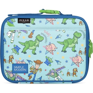 image:imageSimple Modern Minecraft Kids Lunch Box for School  Reusable Insulated Lunch Bag for Toddler Girl and Boy  Exterior amp Interior Pockets  Hadley Collection  Minecraft MashupDisney Buzz and Woody Adventures