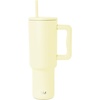 image:imageSimple Modern 40 oz Trek Tumbler with Handle and Straw Lid  Cup Holder Friendly Insulated Stainless Steel Travel Mug  Raspberry VibesButtercup