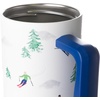image:imageSimple Modern 40 oz Trek Tumbler with Handle and Straw Lid  Cup Holder Friendly Insulated Stainless Steel Travel Mug  Raspberry VibesHoliday Downhill Skiing