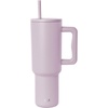 image:imageSimple Modern 40 oz Trek Tumbler with Handle and Straw Lid  Cup Holder Friendly Insulated Stainless Steel Travel Mug  Raspberry VibesLavender Mist