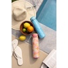 image:imageSimple Modern Mesa Loop Water Bottle with Covered Straw and Handle  30oz Cup Holder Friendly Insulated Stainless Steel Bottles for Travel Sports and School  Seaside StripesPattern Hawaiian Paradise