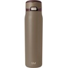 image:imageSimple Modern Mesa Loop Water Bottle with Covered Straw and Handle  30oz Cup Holder Friendly Insulated Stainless Steel Bottles for Travel Sports and School  Seaside StripesHazelnut