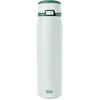image:imageSimple Modern Mesa Loop Water Bottle with Covered Straw and Handle  30oz Cup Holder Friendly Insulated Stainless Steel Bottles for Travel Sports and School  Seaside StripesAgave
