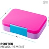 image:imageSimple Modern Minecraft Porter Bento Lunch Box  BPA Free LeakResistant Dishwasher Safe  Lunch Container for Girls Boys Toddlers Kids  3 Compartments Minecraft MashupMultiColor 80s Mix