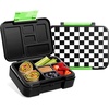 image:imageSimple Modern Minecraft Porter Bento Lunch Box  BPA Free LeakResistant Dishwasher Safe  Lunch Container for Girls Boys Toddlers Kids  3 Compartments Minecraft MashupPattern Black and White Checkmate