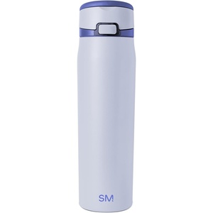 image:imageSimple Modern Mesa Loop Water Bottle with Covered Straw and Handle  30oz Cup Holder Friendly Insulated Stainless Steel Bottles for Travel Sports and School  Seaside StripesDreamscape