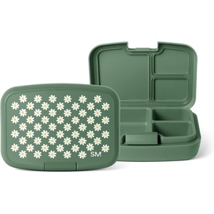 image:imageSimple Modern Minecraft Porter Bento Lunch Box  BPA Free LeakResistant Dishwasher Safe  Lunch Container for Girls Boys Toddlers Kids  3 Compartments Minecraft MashupPattern Sage Florals