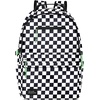 image:imageSimple Modern Ellis Backpack for School  Medium 20L Elementary Middle and High School Bookbag for Kids and Teens  Girls and Boys  Daylight CourduroyPattern Black and White Checkmate