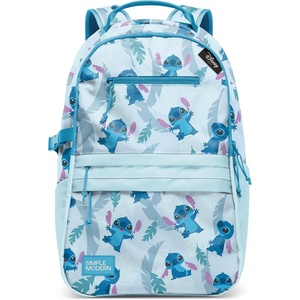 image:imageSimple Modern Ellis Backpack for School  Medium 20L Elementary Middle and High School Bookbag for Kids and Teens  Girls and Boys  Daylight CourduroyDisney Tropical Stitch