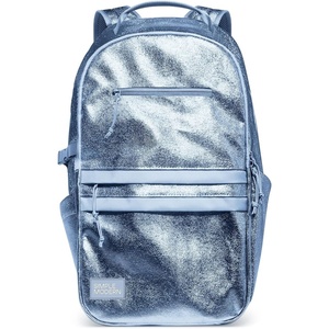 image:imageSimple Modern Ellis Backpack for School  Medium 20L Elementary Middle and High School Bookbag for Kids and Teens  Girls and Boys  Daylight CourduroyMetallic Summer Sky