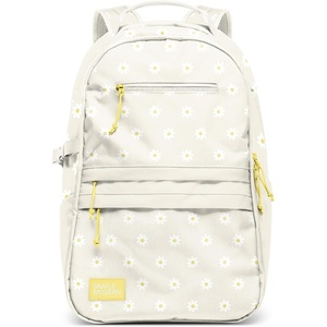 image:imageSimple Modern Ellis Backpack for School  Medium 20L Elementary Middle and High School Bookbag for Kids and Teens  Girls and Boys  Daylight CourduroyPattern Cream Florals