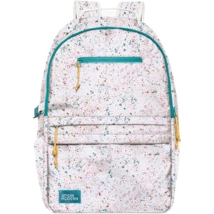 image:imageSimple Modern Ellis Backpack for School  Medium 20L Elementary Middle and High School Bookbag for Kids and Teens  Girls and Boys  Daylight CourduroyPattern Cream Terrazzo