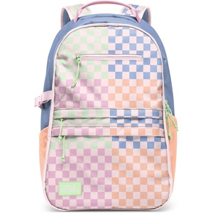 image:imageSimple Modern Ellis Backpack for School  Medium 20L Elementary Middle and High School Bookbag for Kids and Teens  Girls and Boys  Daylight CourduroyPattern Hopscotch Checkmate